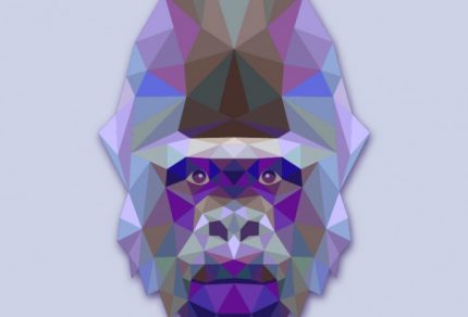 triangle-gorilla-design_23-2147495378